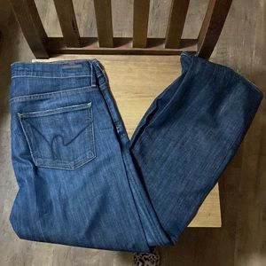 citizens of humanity kelly boot in pacific ocean jeans size 30